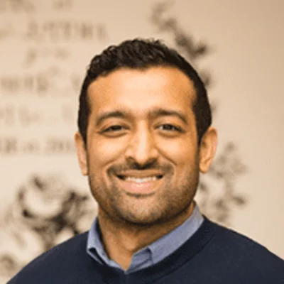A headshot photo of Dr. Rajat Shetty